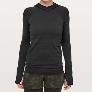 Lululemon Black Rest Less Hoodie Pullover